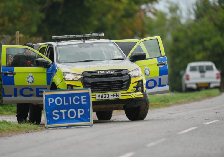 Five men arrested near Fairford air base on terrorism suspicion