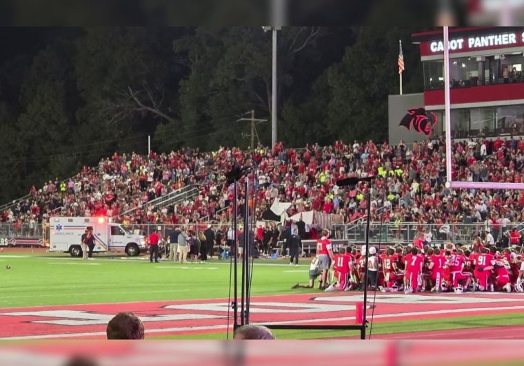 Three medical emergencies end football game early in Cabot