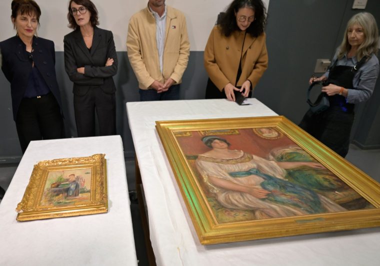Four men charged in theft of Renoirs from Cagnes-sur-Mer museum