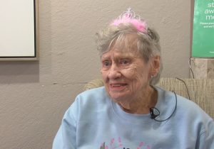 Mary Johnson celebrates her 100th birthday in Little Rock
