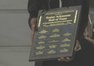 Mary Williams inducted into Senior Hall of Fame in Little Rock