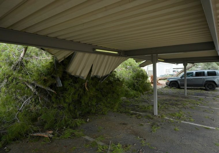 Rare severe storm brings large hail and tornado risks to Phoenix