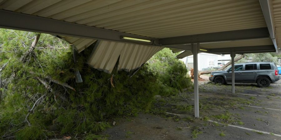 Rare severe storm brings large hail and tornado risks to Phoenix