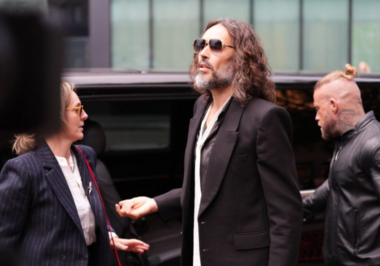 Russell Brand on trial in London on sexual assault charges
