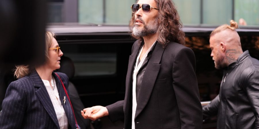 Russell Brand on trial in London on sexual assault charges
